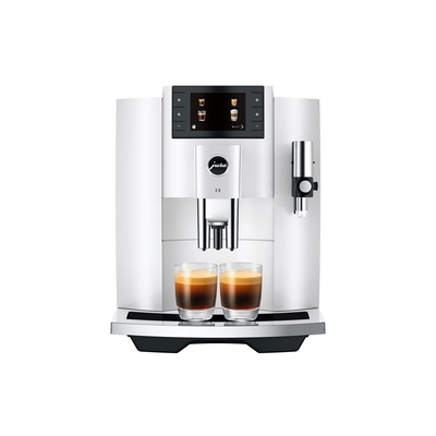 Product Καφετιέρα Espresso Jura E8 Piano White (EC) base image