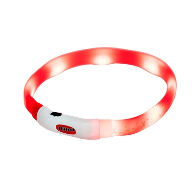 Product Κολάρο Σκύλου Hilton LED silicone 1.4x0.8x40 cm with USB - dog collar base image