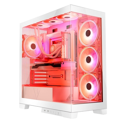 Product Κουτί Η/Υ Modecom Volcano SPACE APEX ARGB MIDI USB 3.0 X 2 CYPE-C White base image