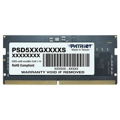 Product Μνήμη RAM Φορητού DDR5 32GB RAM Patriot Signature (1x32GB) 5600MHz CL46 SODIMM base image