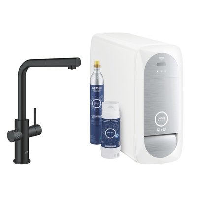 Product Μπαταρία Κουζίνας Grohe Blue Home Black base image
