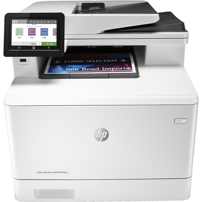 Product Πολυμηχάνημα HP Color LaserJet Pro MFP M479fnw, 50-sheet uncurled ADF base image