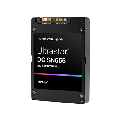 Product Σκληρός Δίσκος SSD 3.84TB Western Digital Ultrastar DC SN655 U.3 PCI-E 4.0 TLC 3D NAND NVMe base image