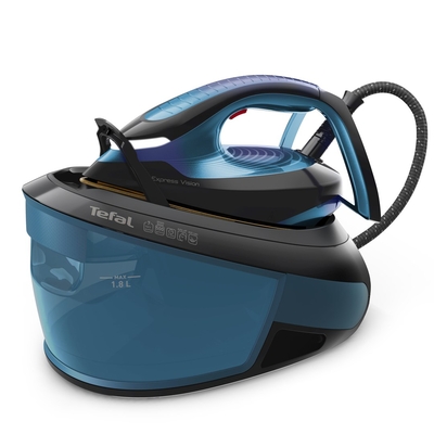 Product Σύστημα Σιδερώματος Tefal Express Vision SV8151 2800 W 1.8 L Durilium AirGlide Autoclean Blue, Black base image