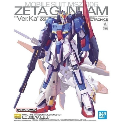 Product Φιγούρα Bandai MG 1/100 ZETA GUNDAM Ver.Ka base image
