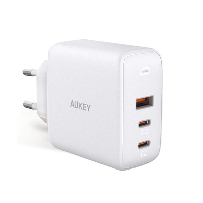 Product Φορτιστής Πρίζας Aukey Omnia Mix 3 PA-B6S 1x USB 2x USB-C 3.0 90W White base image