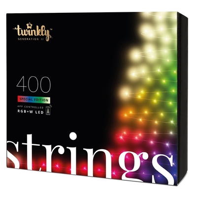 Product Χριστουγεννιάτικα Λαμπάκια Twinkly Strings 400 Special Edition (TWS400SPP-BEU) Smart 400 LED RGB+W 32 m base image