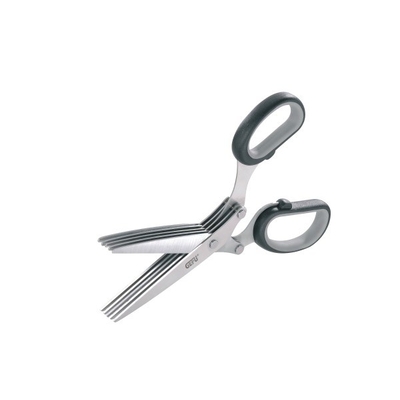 Product Ψαλίδι Μαγειρικής Gefu 12660 kitchen scissors 191 mm Black, Stainless steel Herb base image