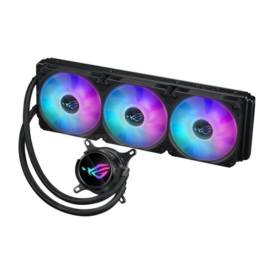 Product Ψύκτρα CPU Asus ROG Strix LC III 360 ARGB Liquid cooling kit 12 cm Black base image