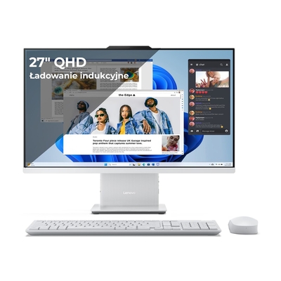 Product All In One Lenovo IdeaCentre AIO 27IRH9 Intel Core i5 i5-13420H (27") 2560 x 1440 pixels 16GB DDR5-SDRAM 512GB SSD Windows 11 Wi-Fi 6 (802.11ax) Cloud Grey base image