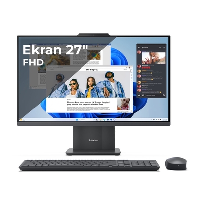 Product All In One Lenovo IdeaCentre AIO 27IRH9 Intel Core i7 i7-13620H (27") 1920 x 1080 pixels 16GB DDR5-SDRAM 512GB SSD NoOS Wi-Fi 6 (802.11ax) Luna Grey base image