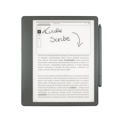 Product Ebook Reader Kindle Scribe 10.2" 16GB WiFi Premium Pen Grey base image