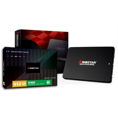 Product Eξωτερικός Σκληρός Δίσκος Biostar S160 512GB SATA SSD base image
