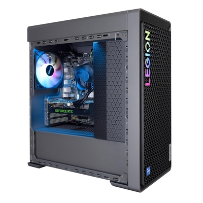 Product Gaming PC Lenovo Legion T5 26IRB8 Intel Core i5 i5-14400F 32GB DDR5-SDRAM 1TB SSD NVIDIA GeForce RTX 4060 Windows 11 Home Grey base image