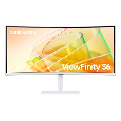 Product Monitor 34" Samsung S65TC 86.4 cm 3440 x 1440 pixels UltraWide Quad HD LED White base image