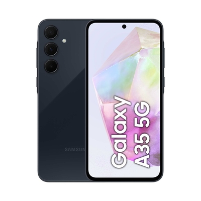 Product Smartphone Samsung Galaxy A35 5G 16.8 cm (6.6") Hybrid Dual SIM Android 14 Type-C 8GB 256GB 5000mAh Navy base image