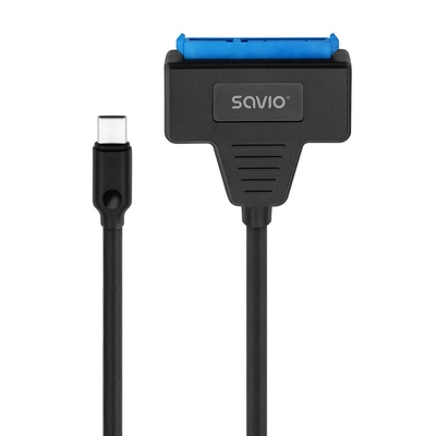 Product Αντάπτορας Savio AK-69 USB-C 3.1 Gen 1 (M) - SATA (F) for 2.5" drives base image
