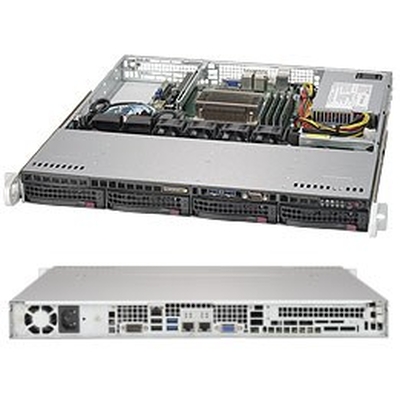 Product Αξεσουάρ για Καμπίνες Rack Supermicro SuperChassis 813MFTQC-350CB2 Rack Black 350 W base image