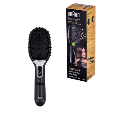 Product Ηλεκτρική Βούρτσα Braun Satin Hair 7 Adult Paddle Black 1 pc(s) base image