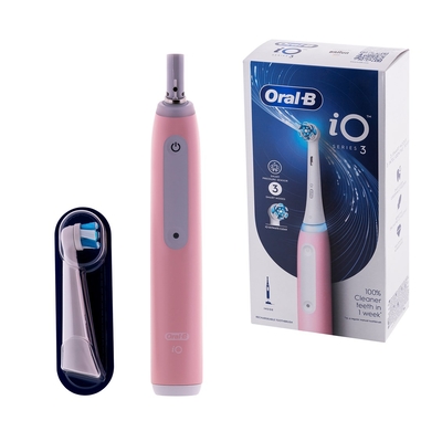 Product Ηλεκτρική Οδοντόβουρτσα Oral-B IOSERIES3ICE rotary-pulsating for adults pink base image