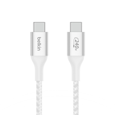 Product Καλώδιο USB Belkin CAB015bt1MWH 1 m USB 2.0 USB C White base image