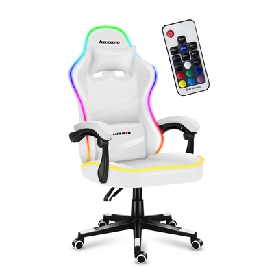 Product Καρέκλα Gaming - Huzaro Force 4.4 RGB White base image