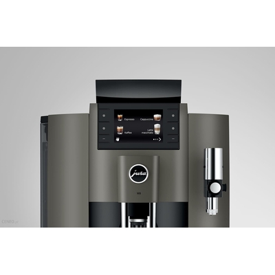 Product Καφετιέρα Espresso Jura W8 Dark Inox (EA) Black base image