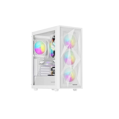 Product Κουτί Η/Υ HOUSING GENESIS DIAXID 605 ARGB MIDI TOWER with USB-C WINDOW White base image