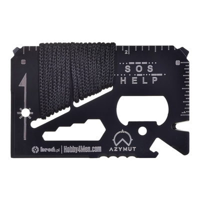 Product Πολυεργαλείο AZY card - 13 tools + case 85/53 mm (H-O200930TC) base image