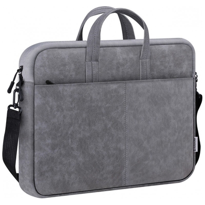 Product Τσάντα Laptop Defender SOLID LEATHER BAG GREY 15.6" base image