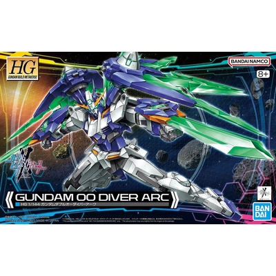 Product Φιγούρα Bandai HGBM 1/144 GUNDAM 00 DIVER ARC base image