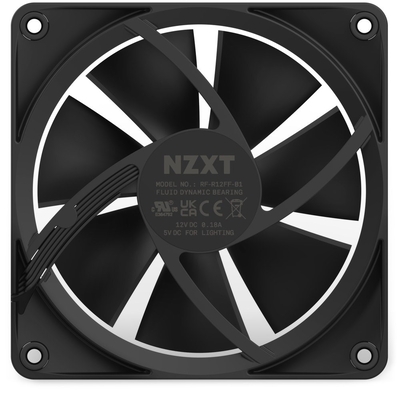 Product Case Fan Nzxt F120 RGB Computer 12 cm Black 1 pc(s) base image