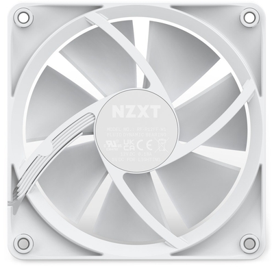 Product Case Fan Nzxt F120 RGB Computer 12 cm White 1 pc(s) base image