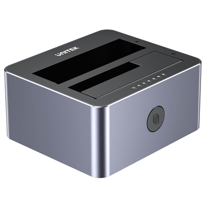 Product Docking Station Σκληρών Δίσκων Unitek CLONING 2X SATA 2.5" 3.5" USBC 10GB base image