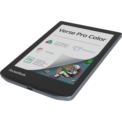 Product Ebook Reader PocketBook Verse Pro Color 6" E Ink Kaleido 3 16GB Wi-Fi Stormy Sea (PB634K3-1-WW) base image