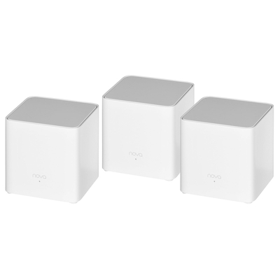 Product Mobile Router Tenda EX3-3 mesh wi-fi Dual-band (2.4 GHz / 5 GHz) Wi-Fi 6 (802.11ax) White base image