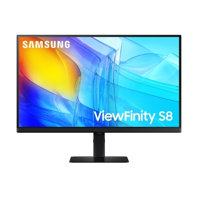 Product Monitor 27" Samsung S80D 3840 x 2160 4K Ultra HD LCD Black base image