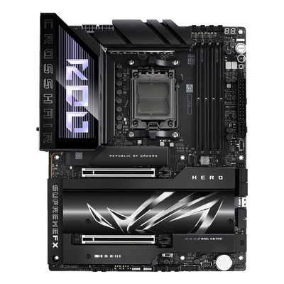 Product Motherboard Asus ROG CROSSHAIR X870E HERO AMD X870E Socket AM5 ATX base image