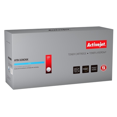 Product Toner Συμβατό Activejet ATB-328CNX for Brother TN-328C Supreme; 6000 pages; cyan base image