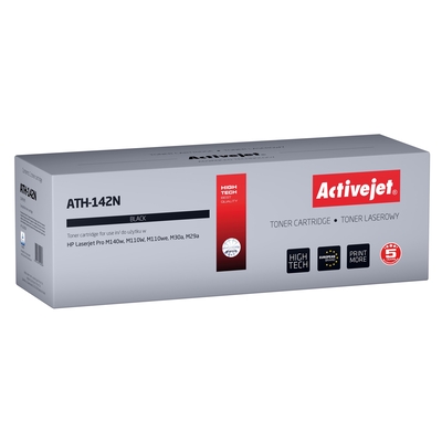 Product Toner Συμβατό Activejet ATH-142N for HP 142A W1420A; Supreme; 950 pages; Black base image