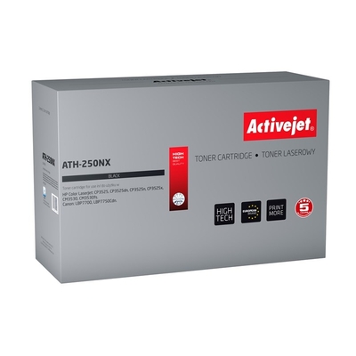 Product Toner Συμβατό Activejet ATH-250NX (for HP 504X CE250X, Canon CRG-723HB; Supreme; 10500 pages; Black) base image