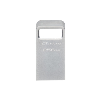 Product USB Flash 256GB Kingston Technology Micro 200MB/s Metal USB 3.2 Gen 1 base image
