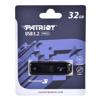 Product USB Flash 32GB PARTIOT Xporter 3 Type A USB 3.2 base image