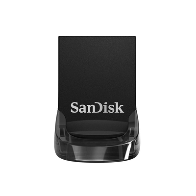 Product USB Flash 512GB SanDisk Ultra Fit Type-A 3.2 Gen 1 (3.1 Gen 1) Black base image