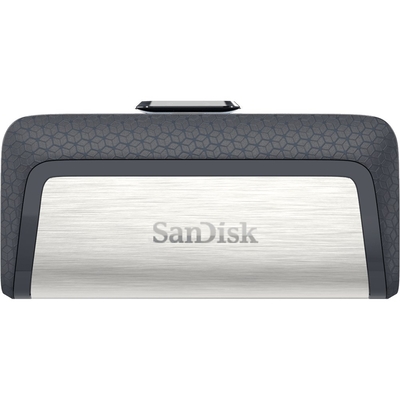 Product USB Flash 64GB SanDisk Ultra Dual Drive Type-C Type-A / Type-C 3.2 Gen 1 (3.1 Gen 1) Black,Silver base image