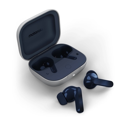 Product Ακουστικά Bluetooth Motorola Moto Buds Starlight Blue - blue base image