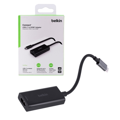 Product Αντάπτορας HDMI Belkin AVC013BTBK video Type A (Standard) Type-C Black base image