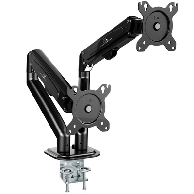 Product Βάση Monitor Maclean 2 monitor gas spring, 13"-27", 7kg, Black, MC-861N base image