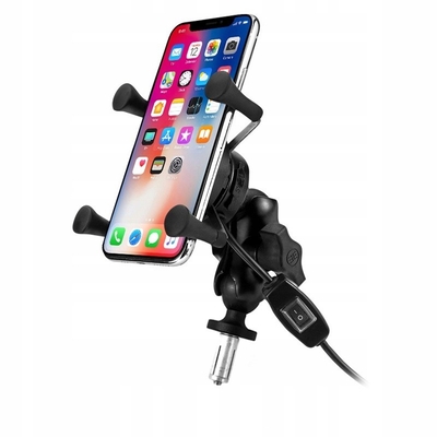 Product Βάση Κινητού Μοτοσυκλέτας FreedConn MC7W with charger + BM2R HEAD TUBE ATTACHMENT base image