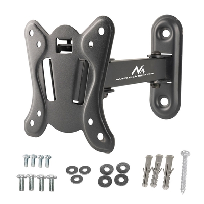 Product Βάση Τηλεόρασης Maclean MC-416 Wall Mount 13"-32" 30kg Tilt Rotate max. VESA 100x100 Black base image